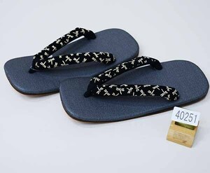  sandals setta for man special processing cow leather bottom seal .... pattern nose .25cm 26cm free size gray new goods ( stock ) cheap rice field shop NO40251