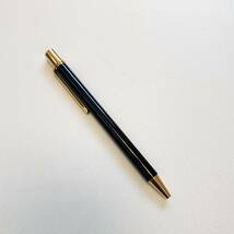 美品 Cartier カルティエ マスト ボールペン ツイスト式 筆記確認済み ケース付 ブラック ゴールドカラー 筆記具 筆記用具_画像2