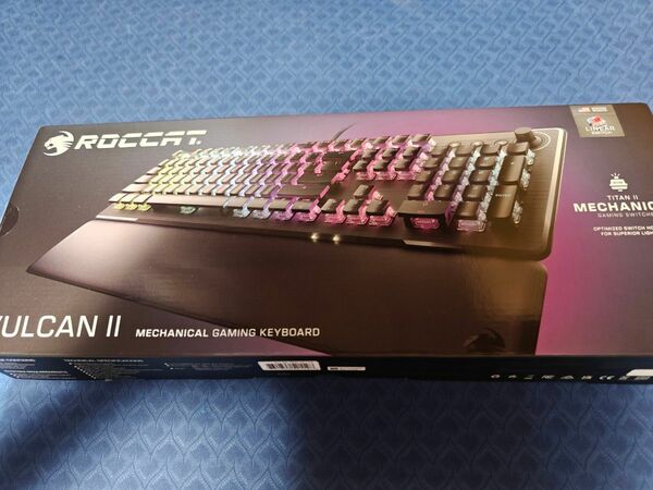 ROCCAT ゲーミング キーボード Vulcan II ブラック 英語配列