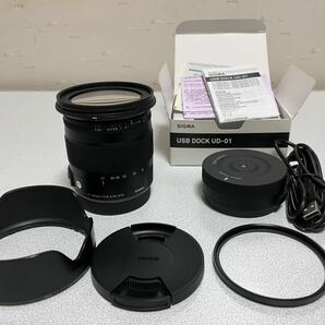 SIGMA17-70mm F2.8-4 DC MACRO OS HSM contemporary + USB DOCK Canon用