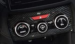 【ミニウエス付】新型 XV GT系 エアコンダイヤルカバー ダイヤルパネル ベゼル カバー インテリアパネル エアコン調整 ダイア