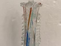 ベネチアンガラス イタリア製 デキャンタ 置物 インテリア 高さ約38㎝ _画像4