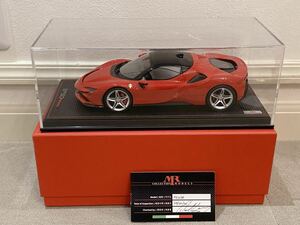 美品 LUXURY MODELS FROM ITALY by BBR MODELS Ferrari 488 GTE 2015 フェラーリ SF90 Stradale 1/18 