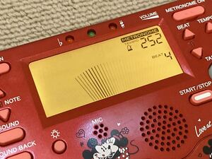 YAMAHA TDM-75 ディズニーコラボ チューナーメトロノーム メトロノーム チューナー ミッキー ミニー ヤマハ 