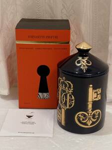 ② 未使用品 FORNASETTI PROFUMI アロマキャンドル キャンドル ファルナセッティ 300g 鍵