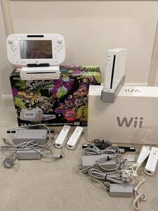 Nintendo Wii WiiU периферийные устройства soft суммировать WUP-010 RVL-001 WUP-101 белый nintendo 