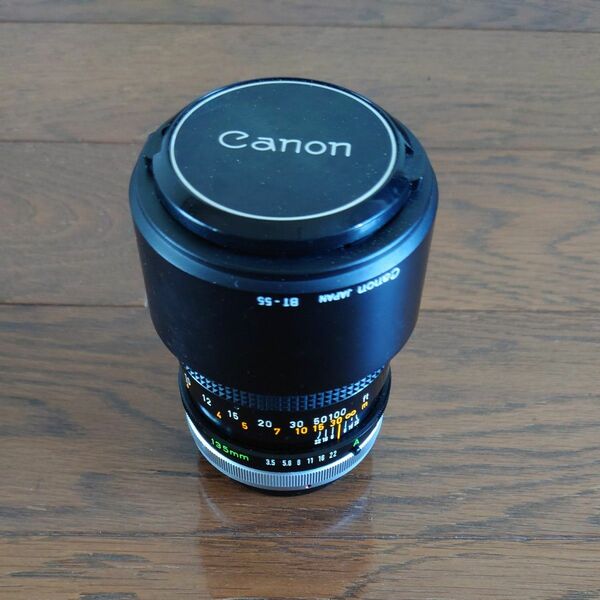 キヤノン カメラレンズ 135mm Canon Lens ジャンク品