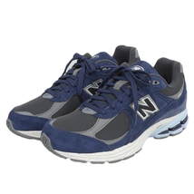 新品同様 NEW BALANCE ニューバランス サファリ別注 20周年限定コラボ スニーカー メンズ ネイビー 26.0cm M2002RAS_画像2