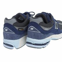 新品同様 NEW BALANCE ニューバランス サファリ別注 20周年限定コラボ スニーカー メンズ ネイビー 26.0cm M2002RAS_画像6