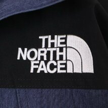 THE NORTH FACE ノースフェイス NP12032 ナイロンインディゴデニム マウンテン ライト デニム S ブラック ネイビー メンズ_画像4