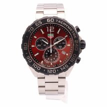 美品 TAG HEUER タグホイヤー CAZ101AN.BA0842 フォーミュラ1 クロノグラフ 腕時計 シルバー_画像2