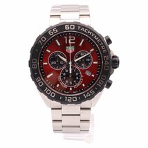 美品 TAG HEUER タグホイヤー CAZ101AN.BA0842 フォーミュラ1 クロノグラフ 腕時計 シルバー_画像3