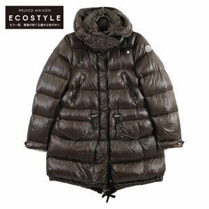 国内正規/ MONCLER モンクレール BEAUREGARD フード付ダウン ジャケット 0 カーキ レディース