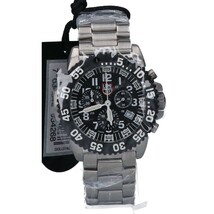 新品同様 LUMINOX ルミノックス XS.3182.L NAVY SEAL STEEL COLORMARK CHRONOGRAPH 3180 SERIES ネイビーシールズ クロノグラフ 腕時計_画像3