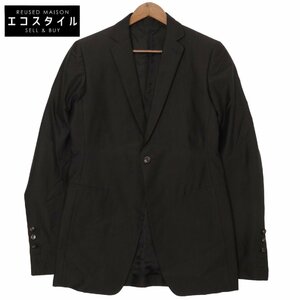 Rick Owens リックオウエンス 19SS RU19S2730 ノッチドラペル1Bテーラードジャケット ブラック M(48) ジャケット コットン メンズ 中古