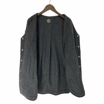 Porter Classic ポータークラシック グレー CASHMERE CARDIGAN COAT グレー L コート カシミア メンズ 中古_画像4