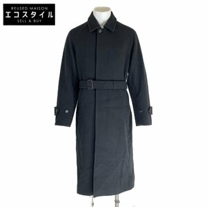 美品/23年製 AURALEE オーラリー A23AC01MC CASHMERE WOOL MOSSER SOUTIEN COLLAR COAT カシミア ウール ステンカラー コート 3 メンズ