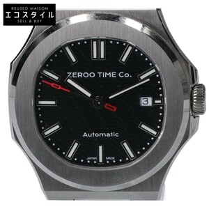 美品/ ZEROO ゼロ ZM003CSDB M3 THE LYRA CLASSIC＆SKELETON MECHANICAL AUTOMATIC シースルーバック 腕時計 シルバー メンズ