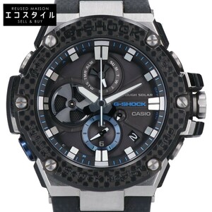 G-SHOCK ジーショック GST-B100XA-1AJF G-STEEL GST-B100 Series カーボンベゼル Bluetooth タフソーラー 腕時計 ブラック