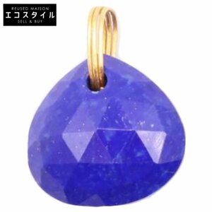 美品 Marie-Helene de Taillac K22YG Small Briolette Pendant スモールブリオレット 4.95ctラピスラズリ ペンダントトップ