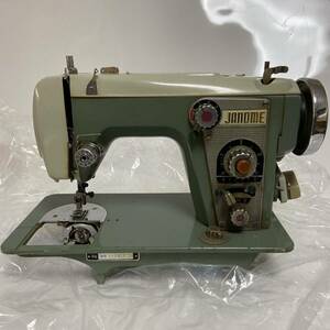 JANOME ジャノメ ミシン レトロ アンティーク ハンドクラフト 手工芸 昭和レトロ 手芸 裁縫 SEWING MACHINE TOKYO 動作未確認 NA031701