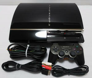 282 中古 SONY PS3 プレステ3 プレステーション3 本体 CECHA HDD：320GB FW3.55 PS2OK品