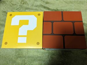 スーパーマリオ2箱セット雑貨用ジップバッグ６枚×２箱=12枚 ハテナブロック レンガブロック サントリー・SUPER MARIO　