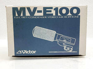 ★ R60514　未使用　Victor ビクター　エレクトレットコンデンサー型マイクロホン　MV-E100 ★