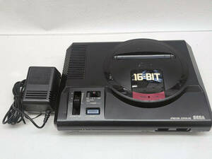 H R60522　SEGA MEGA DRIVE セガ メガドライブ　HAA-2510　本体　ACアダプタ付き