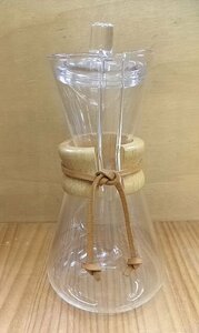 ケメックス☆CHEMEX　コーヒーメーカー 3カップ ガラス 蓋付