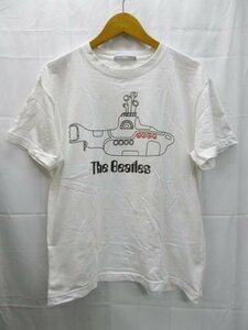 ★SHIPS THE BEATLES YellowSubmarine◎シップズ/ビートルズ/イエローサブマリン/Tシャツ/ホワイト/白/Mサイズ