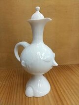 レア☆ローゼンタール/Rosenthal☆ビョルン・ヴィンブラッド ボトル 花瓶 フラワーベース 調味料入れ 水差し ポット 白磁 ロマンスホワイト_画像3