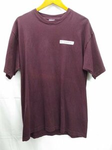 美品★NUMBERS edition◎ナンバーズ エディション/Tシャツ/パープル/USA製/Lサイズ