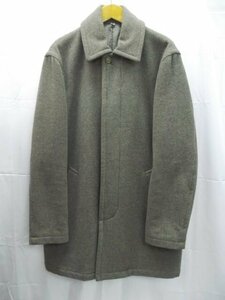 * хорошая вещь план * Muji Ryohin / шерстяное пальто / серый /M размер 
