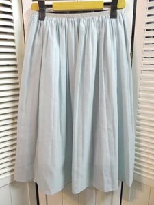  beautiful goods *UNTITLED* Untitled / skirt / light blue / blue / made in Japan /W62cm/1 size 
