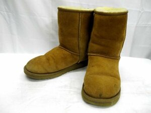 ★UGG◎アグ/ムートンブーツ/ブラウン/ショートブーティ/ブラウン/茶/S/N 5825/US6/23cm