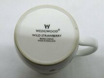 ★WEDGWOOD◎ウエッジウッド/ワイルドストロベリー/マグカップ/イングランド製_画像4