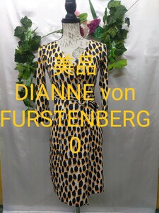 美品DIANNE von FURSTENBERGラップワンピース 0 シルク