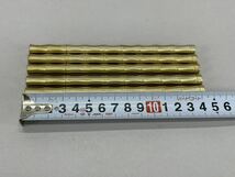 庄梅G679-60 銅製　竹型　ボールペン　5本　まとめて_画像6
