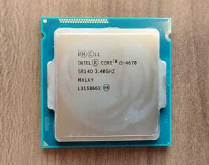 Intel Core i5-4670 used 
