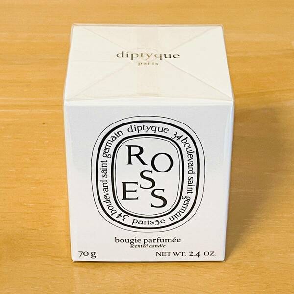 即決！送料込！未使用★diptyque ディプティック キャンドル ローズ 70g Roses アロマ ミニキャンドル