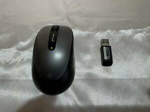 送料無料！マイクロソフト　ワイヤレスマウス Wireless Mouse 2000 グレータイプ