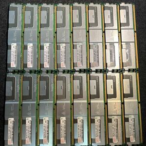 [ operation not yet verification ][1 jpy start ][DDR2 ECC 4GB total 12 sheets 64GB]SK Hynix 2Rx4 4GB PC2-6400F-555-11 ECC Fully Buffered 1.8v 240 pin