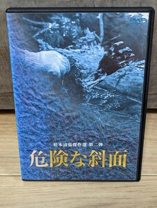 松本清張傑作選　危険な斜面　2000年 田中美佐子・袴田吉彦・風間杜夫・大滝秀治・伊東孝明　レンタルDVD　