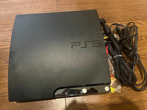 起動確認のみ　SONY PlayStation 3 CECH-2000A　ブラック　現状販売　配線類付き