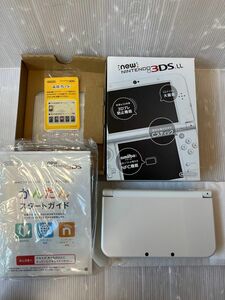 ★新品未使用　極上美品　完品　New ニンテンドー 3DSLL 本体 パールホワイト 任天堂 3DS LL Nintendo