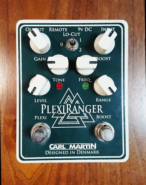 中古・動作品 CARL MARTIN plexiranger カールマーチン プレキシレンジャー オーバードライブ ブースター マーシャル ギター エフェクター