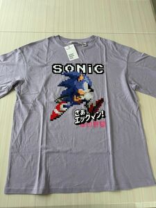 新品未使用ソニックsonic Tシャツ　男の子半袖Tシャツ　160cm165cm