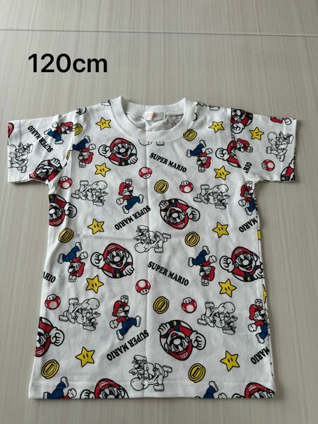 未使用　USJ任天堂スーパーマリオ　キノピオ　男の子半袖Tシャツ120cm