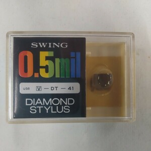 ☆未開封☆ レコード交換針 SWING 0.5mil DIAMOND STYLUS ビクター DT-41用